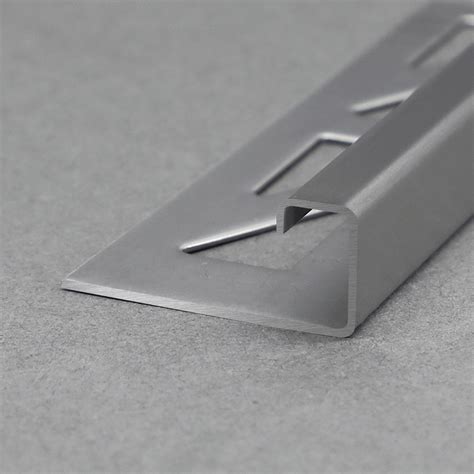 Supply Stainless Steel Silver Brushed Steel Tile Edge Trim Ssag8