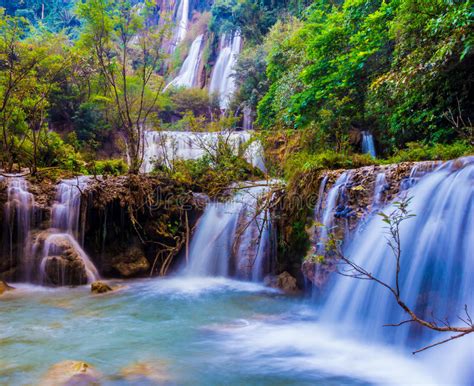 Waterfalls Stock Photo Image Of Flow Peace Beauty 64084378