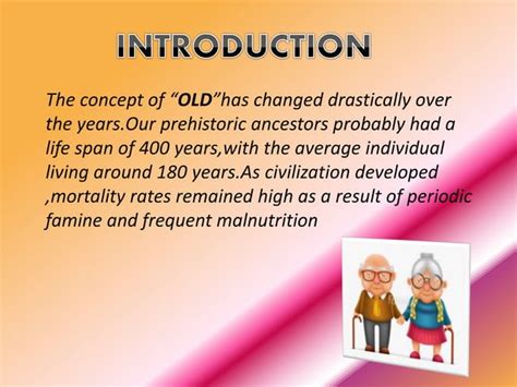 The Aging Ppt