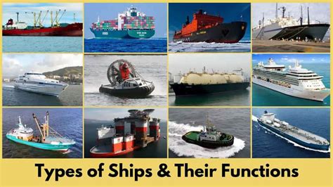 24 Different Types Of Ships Explained Images And Uses Pdf