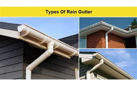 Types Of Rain Gutters Used In House What Are Rain Gutters