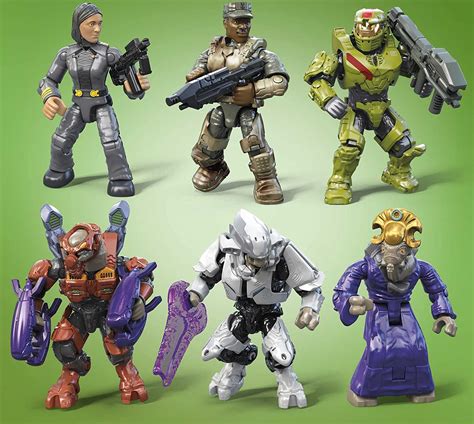 Halo 20th Anniversary Character Pack Review Halo Mega Construx Halo