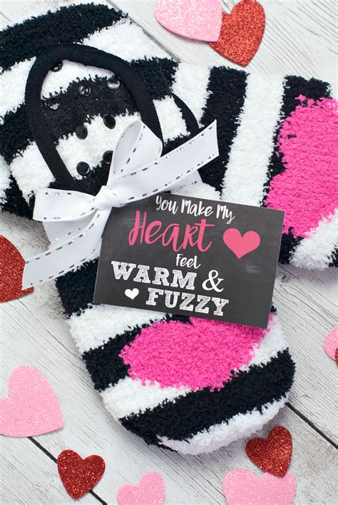 We may earn a commission from these links. Warm and Fuzzy Sock Valentine - Eighteen25