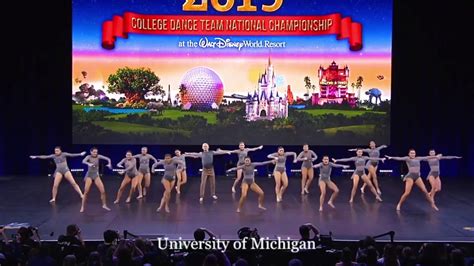 Michigan Dance Team Jazz Finals At Uda Nationals Youtube