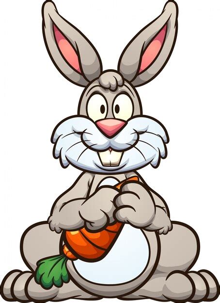 Premium Vector Cartoon Rabbit