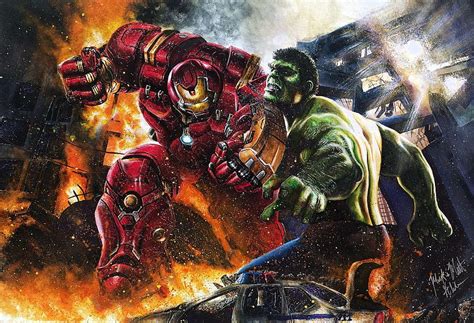 Iron Man Hulkbuster Hulk Vs Hulkbuster Hd Wallpaper Pxfuel