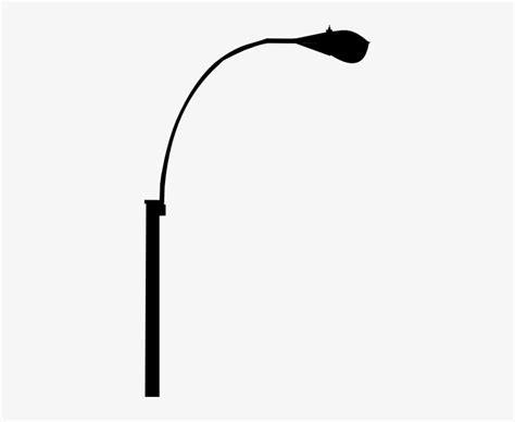 Streetlight Clipart Black And White Street Light Silhouette Vector