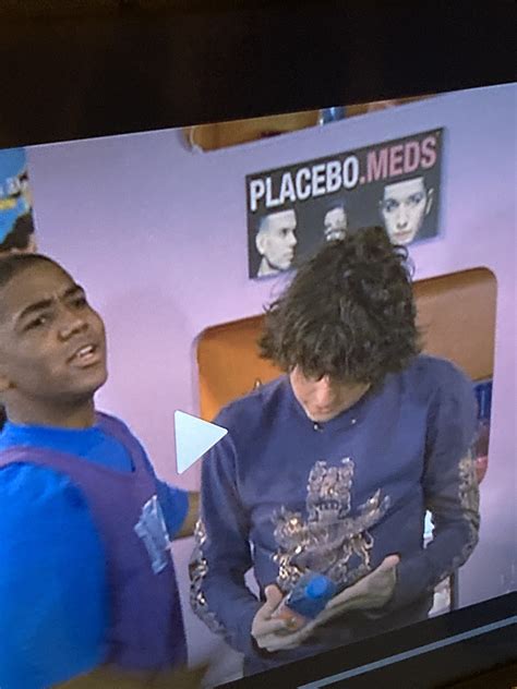 Beelow On Twitter Placebo Poster Sighted In Zoey 101 Episode