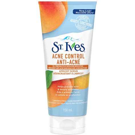 What it is a fragrant body lotion what it does hydrates skin. St. Ives Apricot Scrub Acne Control reviews in Blemish ...