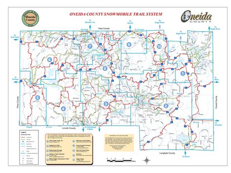 Wisconsin Snowmobile Trail Maps