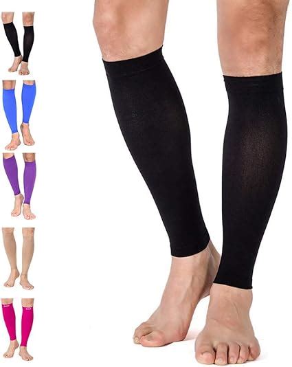 Tofly Calf Compression Sleeve For Men And Women 1 Pair Footless