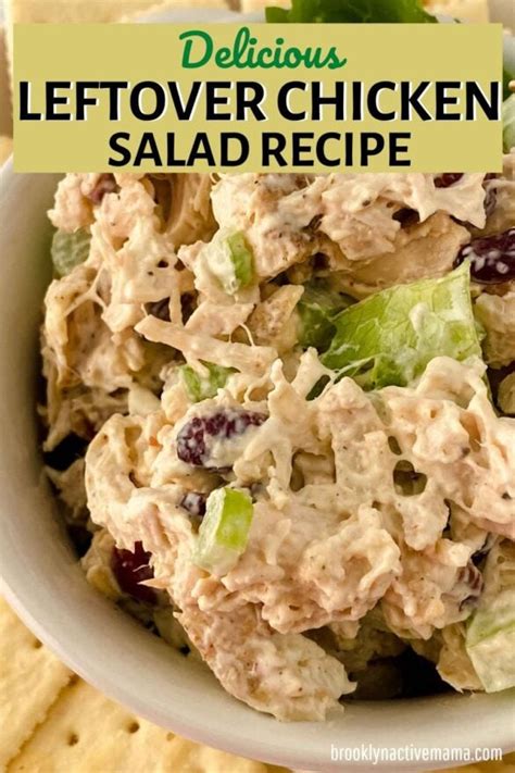 Easy Leftover Chicken Salad Recipe