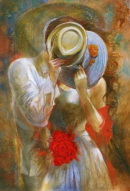 Paintwork You And Me By Lena Sotskova Art Romantique Peinture