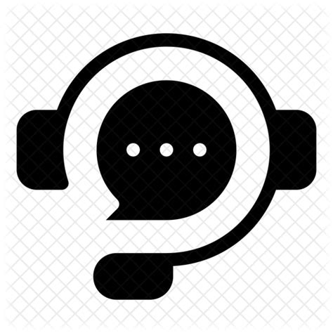 Live Chat Icon Download In Glyph Style