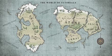 Make Your Own Fantasy World Map Map
