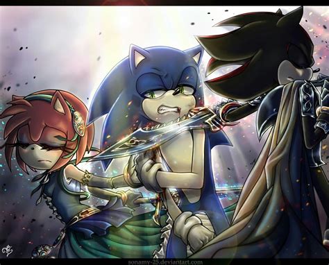 Pin By Mb Art On Sonamy Sonic And Shadow Sonic Fan Characters Sonic