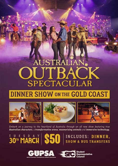 Australian Outback Spectacular Dinner Show Griffith University