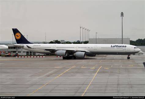 Aircraft Photo Of D Aihs Airbus A340 642 Lufthansa