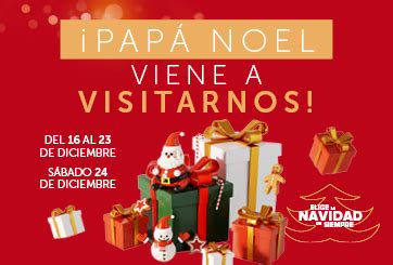 Pap Noel Viene A Visitarnos A Los Alfares Centro Comercial Los Alfares