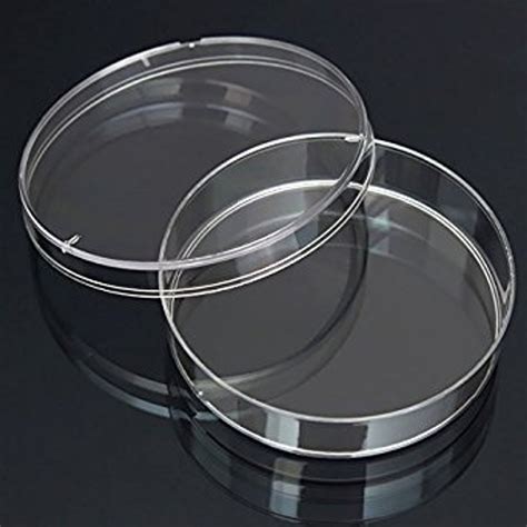 Petri Dishes With Lid Clear Polystyrene 100x15 Mm Pack Of 20