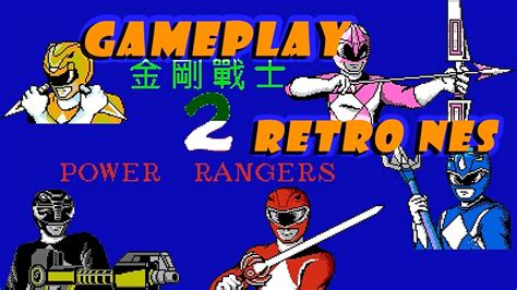 Retro Nes Power Rangers Zyuranger Gameplay Youtube