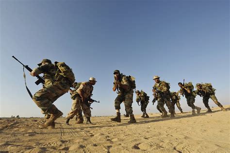 Lybian Army In Training