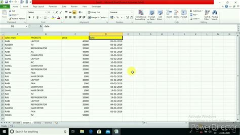 Basic Excel Tutorial Video 2 On Pivot Table Youtube