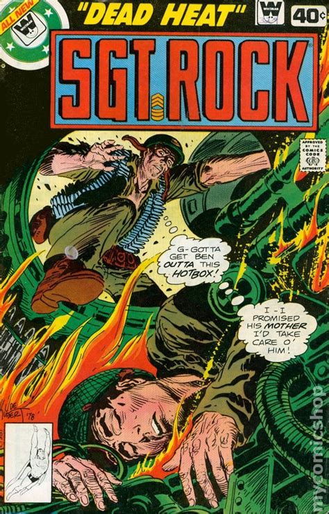 Sargent Rock Comic Books Sgt Rock 1977 Whitman Comic Books War