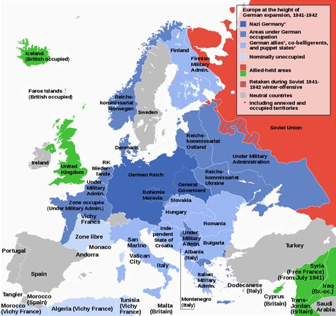 Map Of Nazi Occupied Europe United States Map Europe