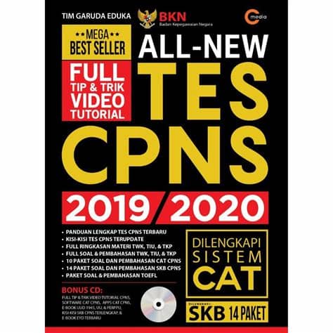 Pada postingan kali ini, soalcpns.org kali ini akan membagikan ebook bank soal cpns bentuk hots. Buku All New Tes CPNS 2019/2020 - Ausy Media