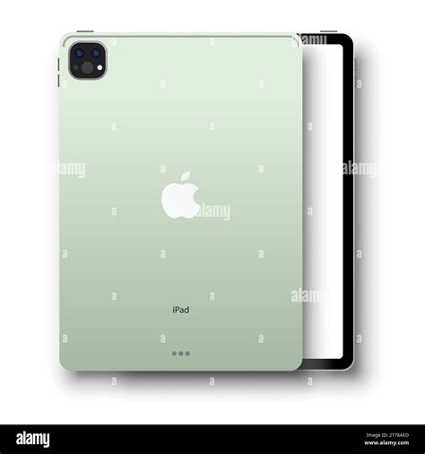 Apple Ipad Mini Air Pro Models Screen Greencolor Smart Device