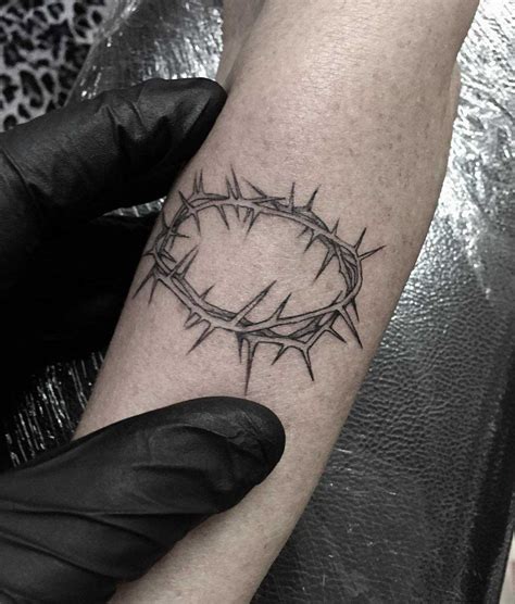 Thorns Crown Done At Primordial Pain Tattoo Milano