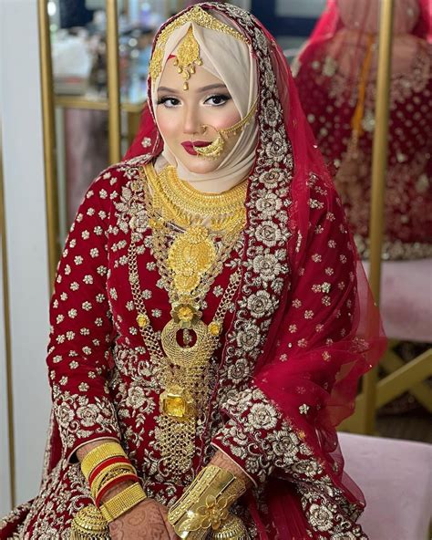 Safa Shareefs Instagram Post “beautiful Bride By Shareefartistryy ️ ️” Latest Bridal