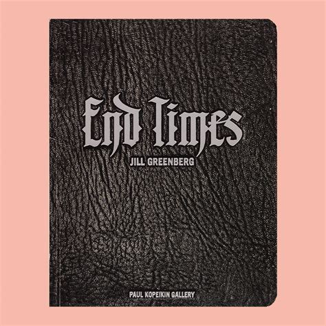 Jill Greenberg End Times Edition Of 1000 Numbered Copies Copyright