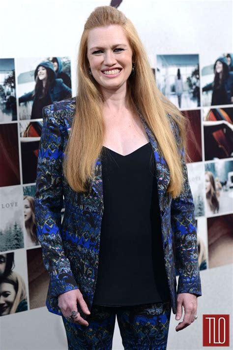 Mireille Enos In Etro At The If I Stay Los Angeles Premiere Tom