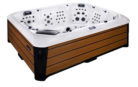 sunrans acrylic balboa 8 person hot tub spa large swimming whirlpool spa tub outdoor buy spa