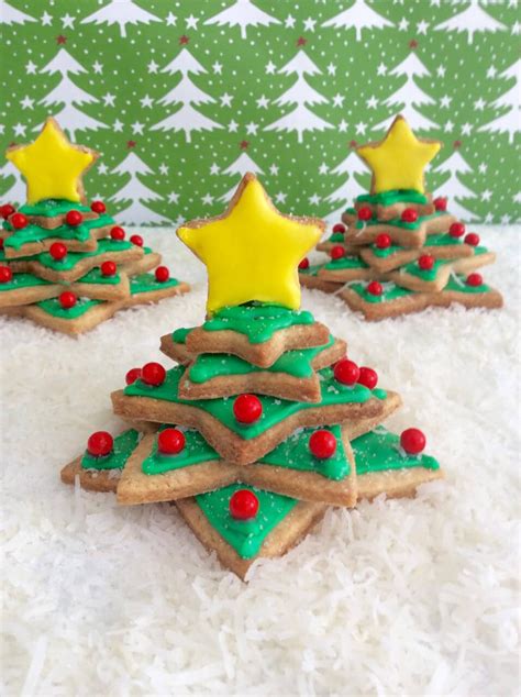 Cookies biscuits for an irish christmas irish fireside Irish Shortbread Christmas Tree Cookies - Gemma's Bigger ...