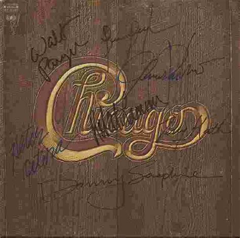 Chicago Band Signed Chicago V Album