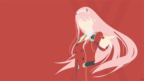 3840x2160 Anime Girl Zero Two Darling In The Franxx Wallpaper Png