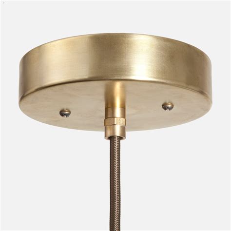 Raw Brass Ceiling Canopy Kit Pendant Light Ceiling By Fleamarketrx