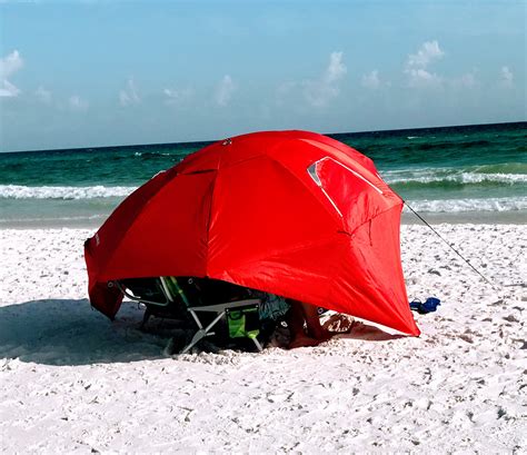 Large Beach Umbrella Beach Umbrella Tent For All Day Shade