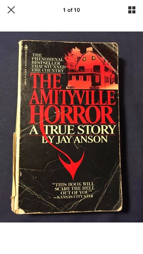 Vintage The Amityville Horror 1978 Printing Novel Book By Jay Etsy