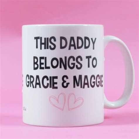 Browse our father's day gift guide with personalised gifts for him, or curated presents for dads. Fathers day gift this daddy belongs to mug super dad ...
