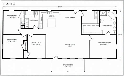 3 Bedroom Open Concept 3 Bedroom Barndominium Plans Right Off The