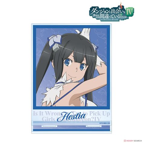 is it wrong to try to pick up girls in a dungeon iv hestia big acrylic stand anime toy item