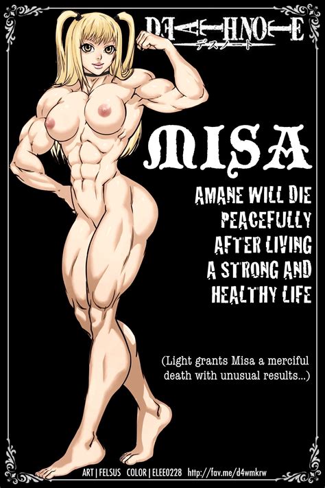 Rule 34 Death Note Elee0228 Extreme Muscles Felsus Female Female Only