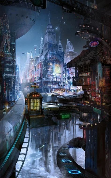 Steampunk And Cyberpunk In 2021 Cyberpunk Futuristic City City