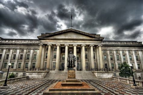 Us Treasury Building In Washington Dc Just An Hdr From Las Flickr