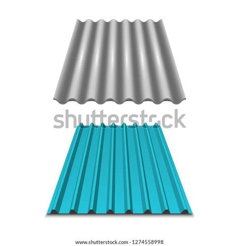 5 Hundred Corrugated Metal Roofing Sheet Royalty Free Images Stock