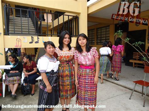 Bellezas Guatemaltecas Oficial Traje Tipico De Quiche Bellezas